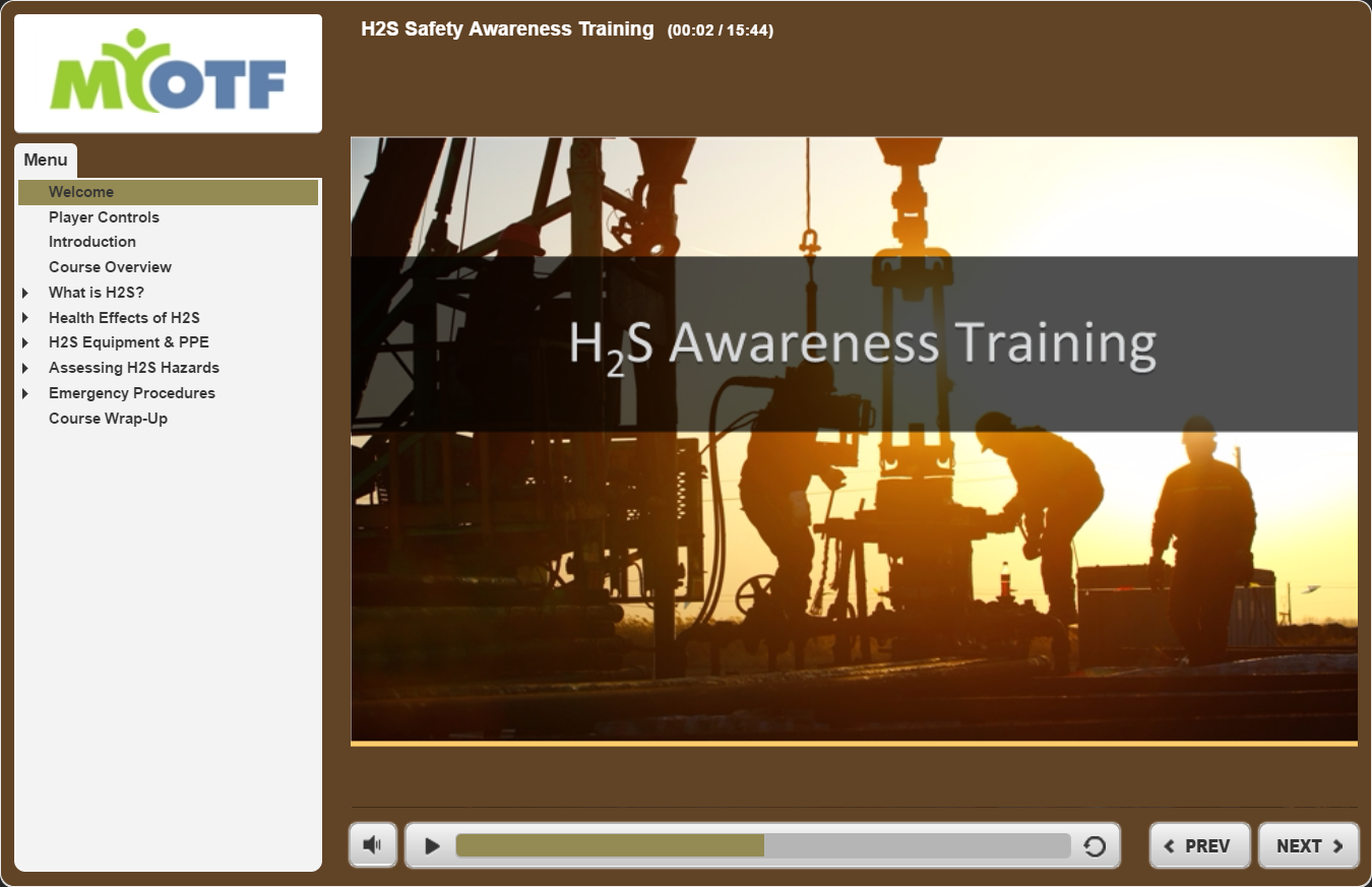H2S Awareness Training