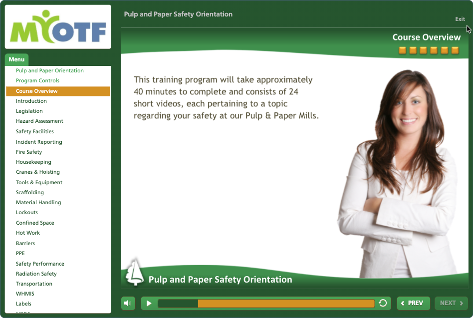 Pulp and Paper Safety Orientation