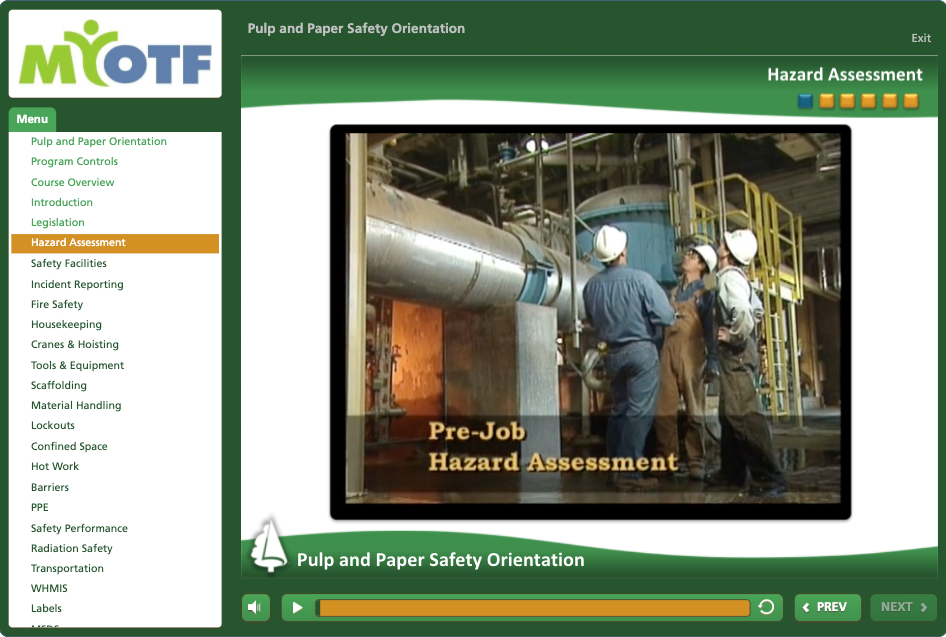 Pulp and Paper Safety Orientation